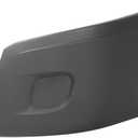 HECASA Front Bumper End Cap Compatible with 2008-2017 Freightliner Cascadia Bumper Cover End Corner Extension W/O Fog Light Holes Black - Driver Side