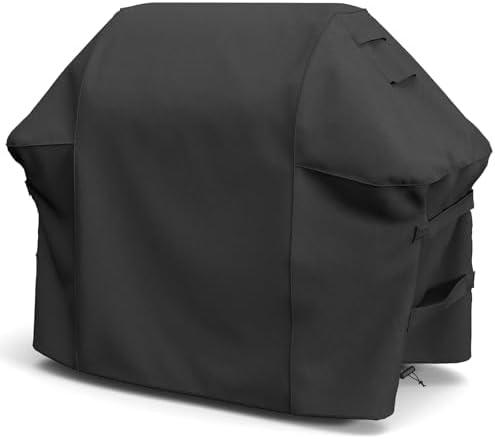 SHINESTAR Grill Cover for Weber Spirit 200/300 Series, 52 Inch Heavy Duty Waterproof BBQ Cover, 600D Rip-Proof 7106 Gas Grill Cover for Weber Spirit II E310 E315 E325 with Velcro Straps and Air Vent