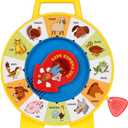 Fisher Price Classics - Farmer Says See 'n Say - Vintage Learning Toy, Sounds and Animals, Interactive Retro Game for Kids, Girls, Boys, Baby, Preschoolers, Toddlers, Unisex Ages 18 Months +