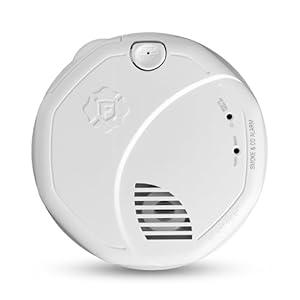 First Alert Combination Smoke & Carbon Monoxide Alarm, Battery Operated Detector with Test & Silence Button, SMCO100, 1-Pack, White