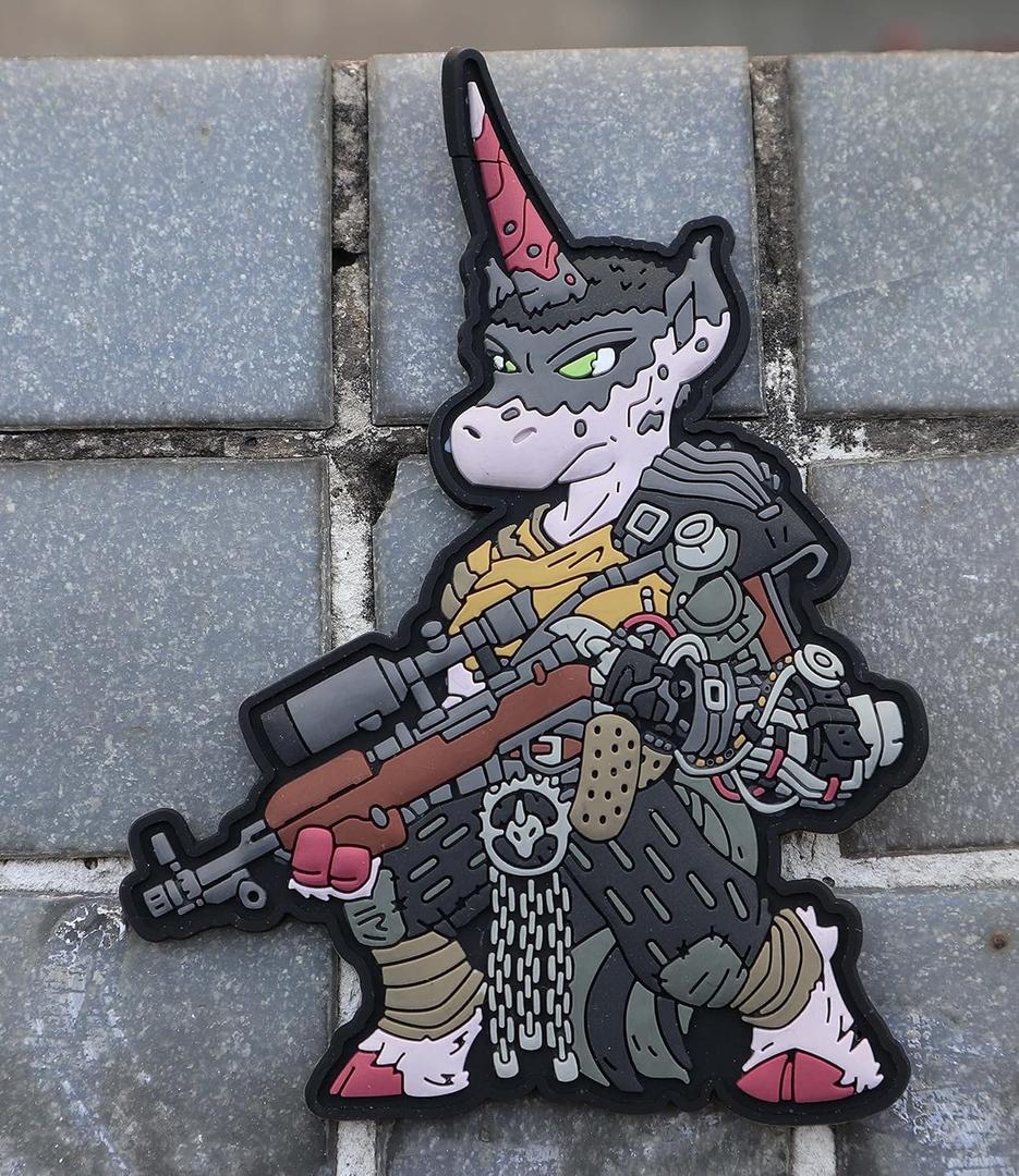 Fury Road Furiosa Unicorn Morale Patch