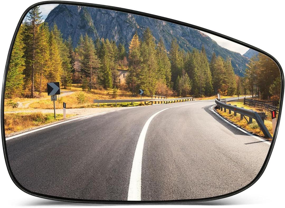 SCITOO Side View Mirror Glass Passenger Right Side Fit For 2011-2016 For HYUNDAI ELANTRA W/O HEATED Replacement Exterior Mirror Glass