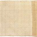 Yarlung 14 Inch x 3.3 Feet Cane Webbing, Natural Rattan Webbing Roll for Caning Material Projects, Woven Open Mesh Cane Sheet for Chair, Cabinet, Furniture, DIY Crafts