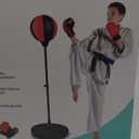 Punching Bag for Kids, Kids Boxing Bag with Reflex ball and Boxing Gloves, 4 5 6 7 8 Years Old Adjustable Kids Punching Bag, Boxing Equipment, Boxing Set as Boys & Girls Toys Gifts