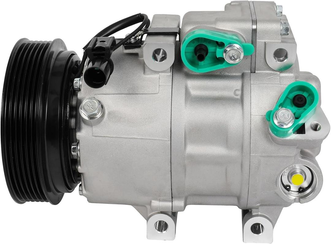 ECCPP AC Compressor with Clutch 2007-2009 Fit for Hyundai Santa Fe 3.3L 2011-2012 Fit for Kia Sorento 3.5L Fast Cooling AC Compressor