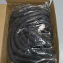 Flexi Hose Expandable Garden Hose with 8 Function Nozzle, 100FT - Lightweight Retractable Garden Hose, Water Hose - No-Kink Flexibility, 3/4 Inch Solid Brass Fittings and Double Latex Core