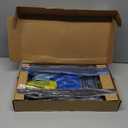 Mounting Dream TV Wall Mount for Most 37-75 Inch TVs, Universal Tilt TV Mount Fit 16", 18", 24" Stud with Loading Capacity 132lbs, Max Vesa 600 x 400mm, Low Profile Flat Wall Mount TV Bracket (Black)