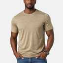 5 Pack Mens Active Quick Dry Crew Neck T Shirts | Athletic Running Gym Workout Short Sleeve Tee Tops Bulk (XXL)