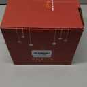 Ollny Christmas Lights Outdoor 4Pack 7.87inch, Warm White 200 LED Ball Light with Plug in Remote, 8 Modes IP67 Waterproof Connectable Sphere Tree Lights for Indoor House Yard Garage Decorations