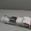 Reinforced 60" Wide Retractable Baby Gates with Upgraded Rods - Bottom Anti-Escape, 5 ft Mesh Baby Gate Retractable Dog Gate Indoor Pet Gate Retractable Stair Gate Outdoor Retractable Gate, Black ((33" Tall x 60" Wide), Black)