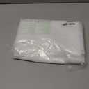 NICETOWN Voile Sheer Window Curtains for Small Window, Rod Pocket Elegant Airy Sheer Curtain Drapes for Nursery/Bedroom, W60 x L45, 2 Panels, Ivory