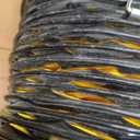 Hon&Guan 8 Inch PVC 25 FT Flexible Duct with Adjustable Rope and D-Shaped Rings, Suitable for Free Hanging and Utility Blower Exhaust Fan Support