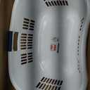 Rubbermaid Laundry Basket XL Hip-Hugger Basket 2.1-Bushel White Laundry Storage/Bathroom/Bedroom/Home Closet
