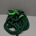 Garden Hose 100 ft, Non-Expandable Water Hose with 10 Function Nozzles, Portable, Kink-Free, Outdoor and Garden Flexible Hose Pipe for Car Wash, Yard, Camper, Lawn, Lightweight Long Hose