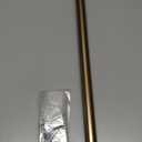 Ivilon Drapery Window Curtain Rod - End Cap Style Design 1 Inch Pole. 28 to 48 Inch Color Warm Gold