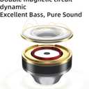 KZ ZAS 7BA+1DD in Ear Earphone 8 Unit Hybrid Technology Flagship Wired Earbuds Monitor Headphones 8Core Cable Music Sport Earphone (with Mic, White)