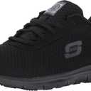 Skechers Women's Ghenter Bronaugh Food Service Shoe (9.5, Black)