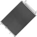Air Conditioning A/C Condenser Compatible with Jeep Cherokee 2014 2015 2016 2017 2018# 4361, 52014775AB # 4361, 52014775AB