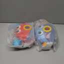 Skirfy Outdoor Party Games for Kids Adults, Shaking Ball Game Set Toy with 40 Balls, Fun Outdoor Indoor Toys, Family Carnival Bachelorette Birthday Backyard Games for Boys Girls Age 3-12 (New Red&blue)