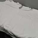 Compression Shirt Men Slimming Body Shaper Vest Crewneck Workout Tank Top (White, XXL)