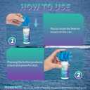4 x 1.4oz Air Horn Can for Safety, Air Horn for Boat for Sporting Events 2 Pack
