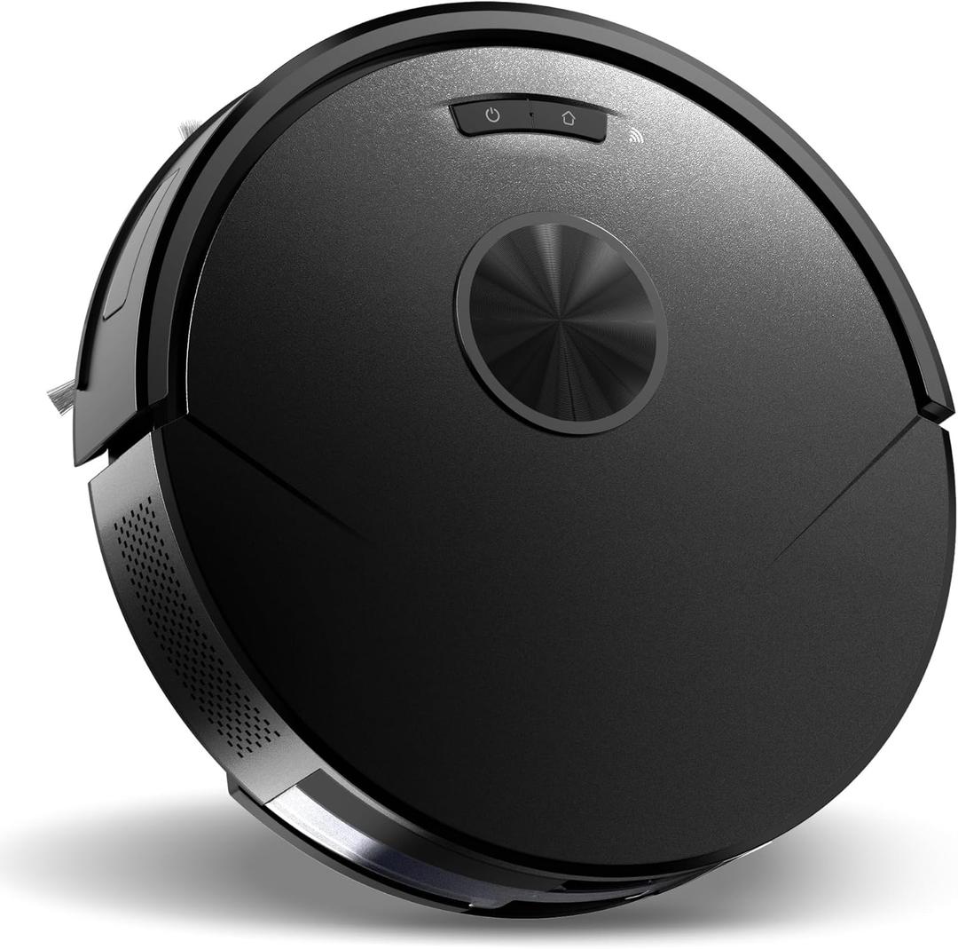 UMMUND Robot Vacuum and Mop Combo, 8000Pa Strong Suction 2 in 1 Vacuum Robot with Mopping, with Schedule, Wi-Fi/ App/ Remote, Self-Charging, Slim, Ideal for Hard Floor, Pet Hair, Low-Pile Carpet
