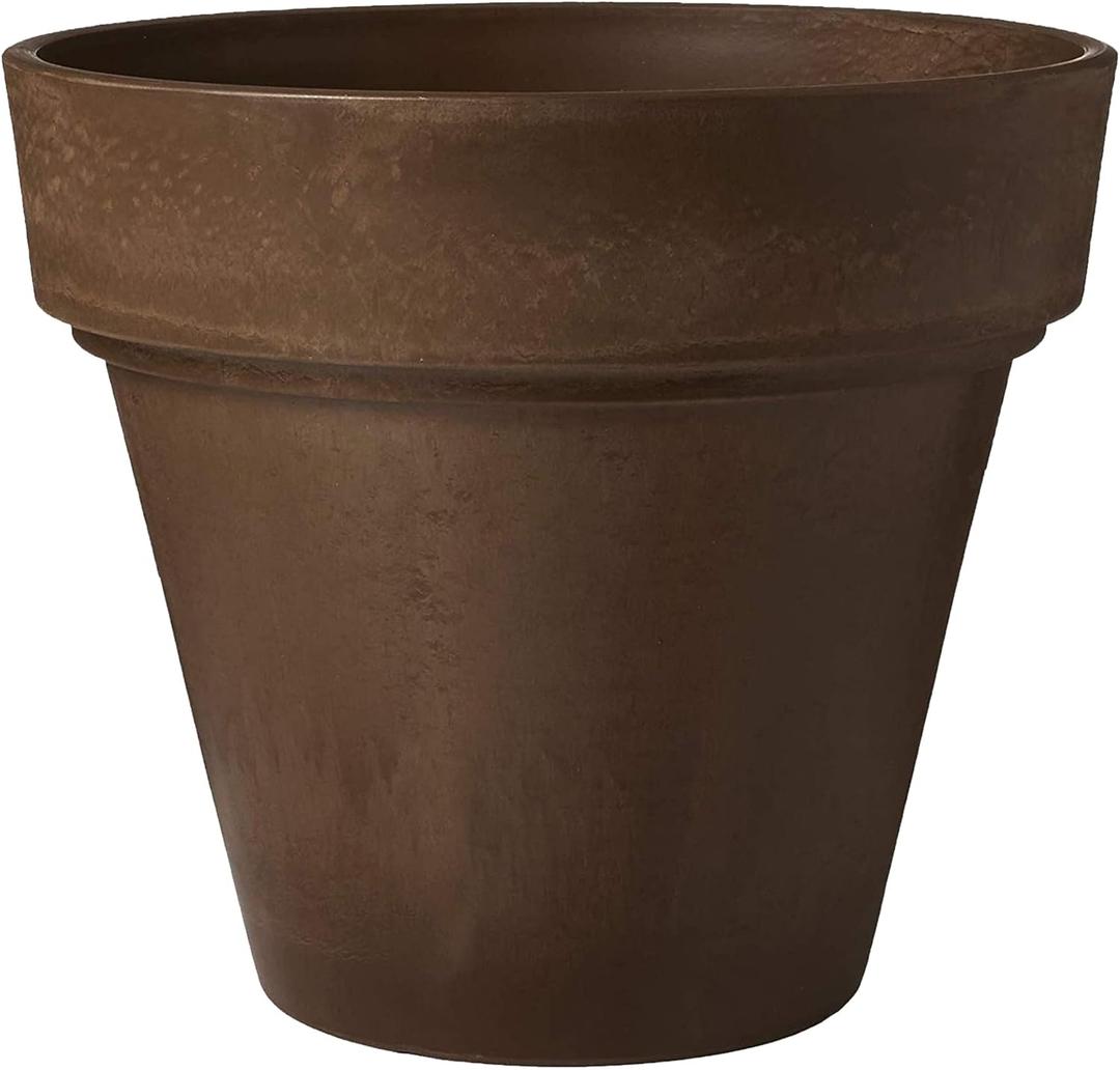 PSW OT35C Traditional Pot, 14 by 13-Inch, Chocolate, 14x13