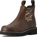 ARIAT Womens Fatbaby Twin Gore Western Boot (9.5, Distressed Tan)