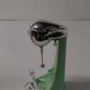 Nostalgia Two-Speed Electric Milkshake Maker and Drink Mixer, Includes 16-Ounce Stainless Steel Mixing Cup & Rod, Jade Green