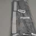 Set of 6 Refrigerator Door Handle Covers, Washable Velvet Fabric Appliance Handle for Fridge Microwave Stove Dishwasher Catch Stains Dust Fingerprint Prevent Ice hot Hand (Wind Grey)