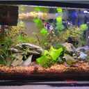 23 inches LED Aquarium Light, 12W Fish Tank Light Underwater Light Submersible Crystal Glass Lights, 9.2ft/2.8m Long Wire Length, White