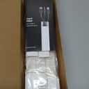 EVEO Cable Hider Wall - 153" Wall Cord Hider, Cable Concealer, Wire Covers for Cords - Wall Cable Hider and Cable Raceway for TV Cord Hider Wire Cover - 10X (L16 x W0.95 x H0.5) - Medium | White