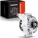 A-Premium Alternator Compatible with Ford Five Hundred, Freestyle & Mercury Montego 2005-2007, 3.0L, 130A 12V CW 6-Groove Pulley, Replace# 5F9T-10300-AC, 5F9Z-10346-AA, 6F9T-10300-AA, 6F9T-10300-AC