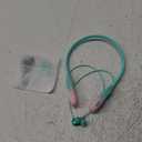 Neckband Bluetooth Headphones, 200H Extra Long Playtime Wireless Stereo Neckband Earbuds with Microphone, Waterproof Balanced Armature Drivers in Ear Headset for Sports/Workout (Pink Green)