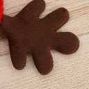 POPETPOP Dog Deer Costume Christmas Dog Costume : Flannel Reindeer Xmas Clothes with Elk Antlers Christmas Hoodies Outfit for Small s(XS)