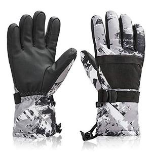 BOSONER Ski Snowboard Gloves - Waterproof Winter Warm Touchscreen Snow Gloves for Men, Women, Kids - Cold Weather Skiing, Snowboarding, Size M