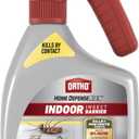 Ortho Home Defense Max Indoor Insect Barrier with Battery-Powered Sprayer, Kills Ants, Roaches, Spiders, Fleas and Ticks, 1.5 L.