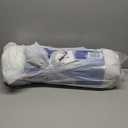 Cooling Side Sleeper Pillow for Neck and Shoulder Pain, Luxury Shredded Memory Foam Curved Bed Pillows for Sleeping Set of 1- Adjustable Queen Size- Washable Cover Crescent White