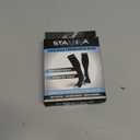 Physix Gear Compression Socks 20-30 mmHg - Men & Women - Running, Nurses, Shin Splints, Flight, Travel (Black/Grey, L/XL)