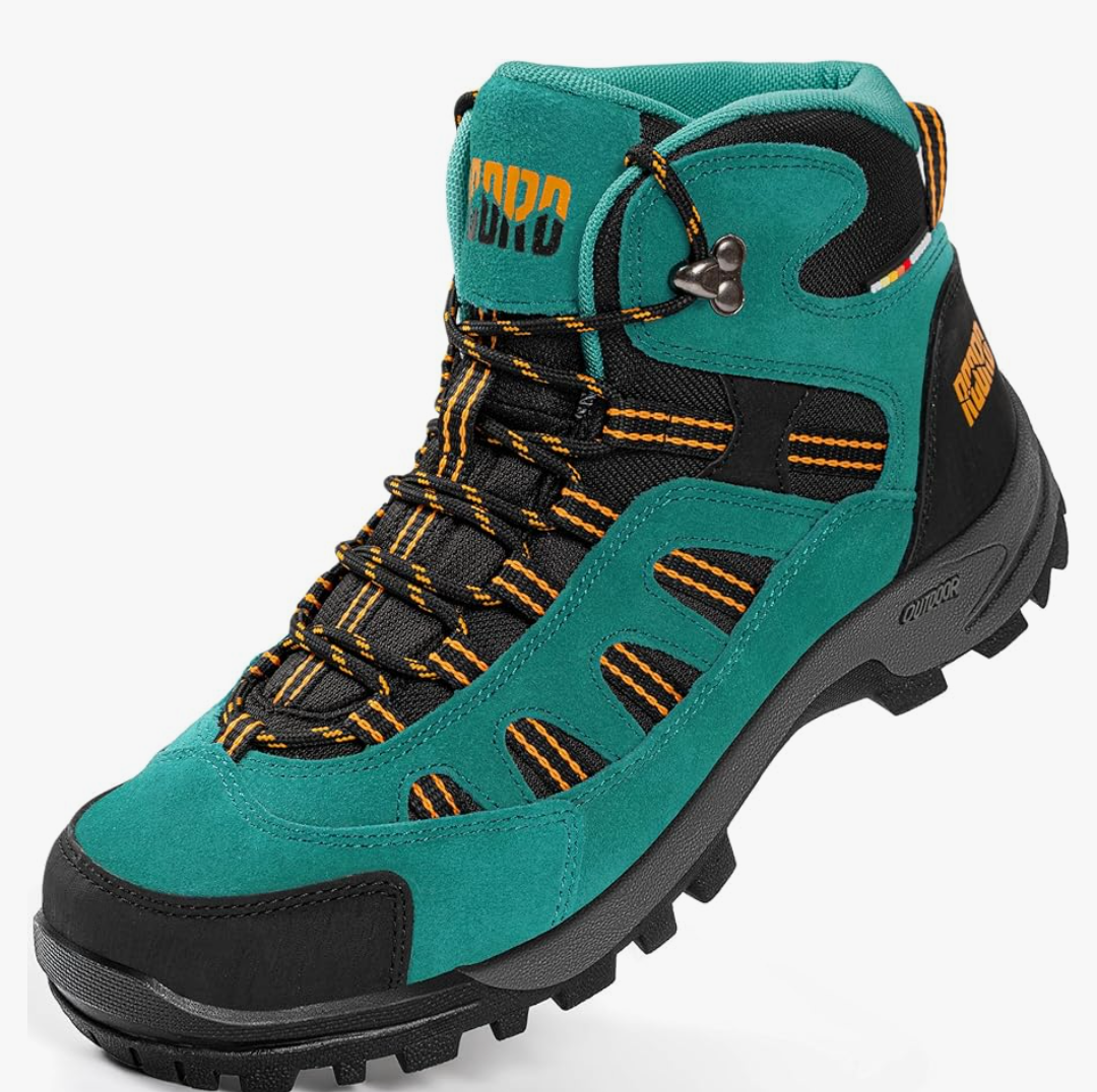 R CORD Hiking Boots Women Waterproof Non-Slip Womens Hiking Shoes Comfortable Outdoor Womens Hiking Boots Walking Boots Hiking Shoes Women 9.5