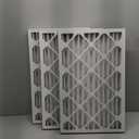 Nordic Pure 16x25x2 (15 1/2 x 24 1/2 x 1 3/4) Pleated MERV 12 Air Filters 3 Pack