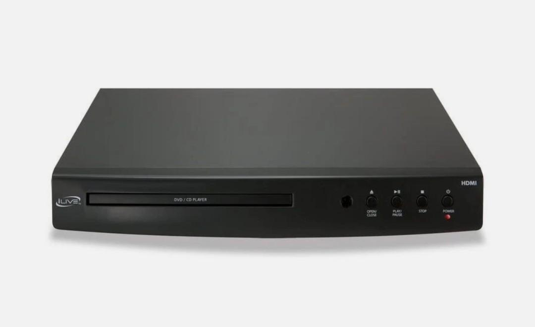 iLive DVD Player with HDMI Conversion, DH300BI, Black