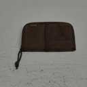 Quattro | Slim & Elegant Pen Pouch | Durable Waxed Canvas Lightly Padded for Fountain Pen & Mechanical Pencil | Compact Design Holds 4 Pens | For Everyday Carry, Travel & Creative Artists (Brown)