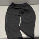 TONY HAWK Boys Fleece Jogger Sweatpants with Zipper Pockets  Pull on Pants for Kids (Medium Heather Grey-Black, 14-16)
