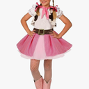 Morph Cowgirl Outfits for Girls, Cowgirl Costume for Girls, Halloween Costume Kids, M