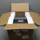 EUHOMY Ice Maker Countertop, Portable Ice Machine with Carry Handle, 26.5lbs Per Day, 9 Cubes in 6 Mins, Auto-Cleaning, with Basket and Scoop, for Home, Kitchen, Camping, RV (Silver) (Stainless Steel Silver)