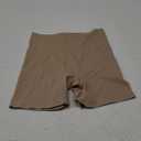 WOWENY Anti Chafing Slip Shorts for Under Dresses Underwear for Women Thigh Bands (Small, Beige)