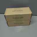 2 x UL Listed 50 Count 5mm Red Led Lights,Outdoor Led String Lights For Garden Tree Decorations,17 Feet Green Wire (Red Color)