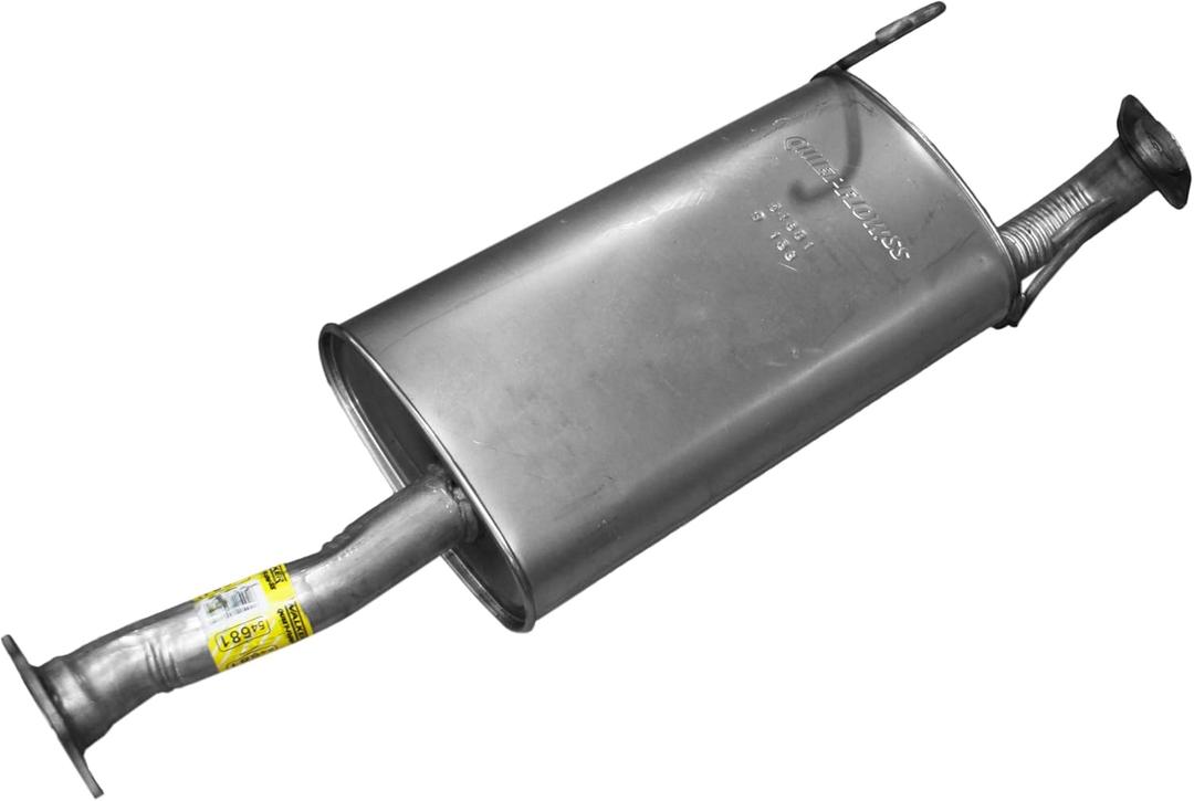 Walker Quiet-Flow SS 54681 Direct Fit Exhaust Muffler Assembly 2.25" Inlet (OD) 2.25" Outlet (OD) for Toyota 4Runner
