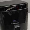 Chefman Air Fryer  4 QT Compact Airfryer for Quick & Easy Meals, Features Hi-Fry Technology for Extra Crisp, Easy-View Window, Touch Controls with 4 Presets, Nonstick & Dishwasher Safe Basket - Black